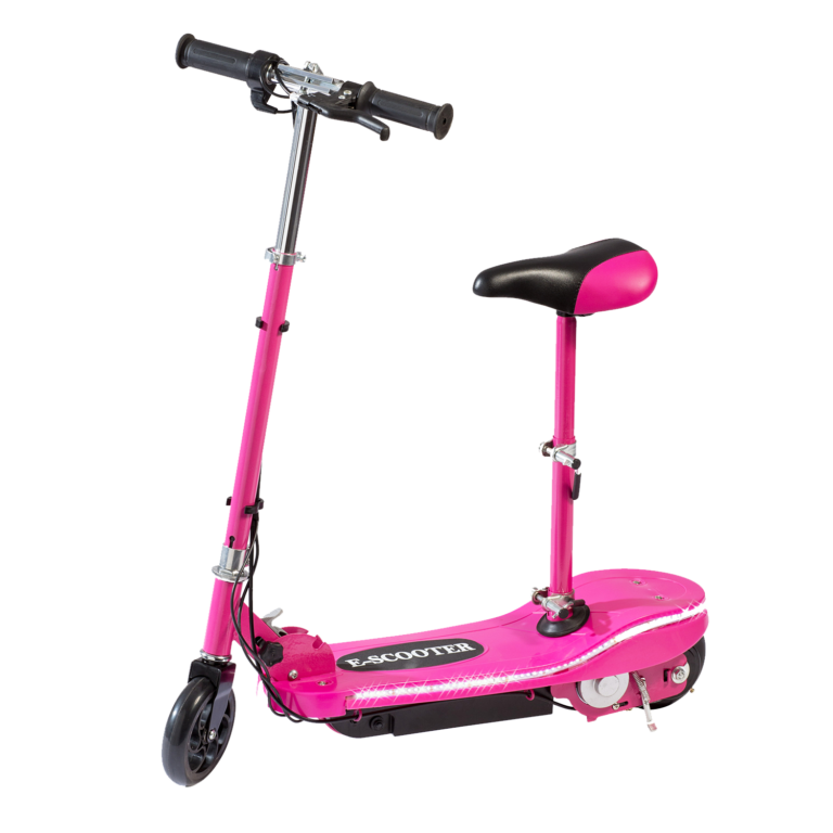 LED Pink Electric Scooter eSkoot Electric Scooter, Free UK Delivery
